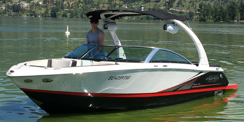 Four Winns 22 Bow Rider Speed Boat Rental Available In Kelowna Or Vernon Turtle Bay Marina Resort
